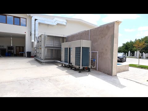 Climatizare VRV Daikin și centrală de tratare a aerului pentru sală de evenimente