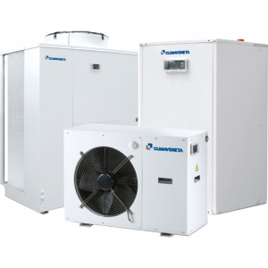 Residential chillers and heat pumps