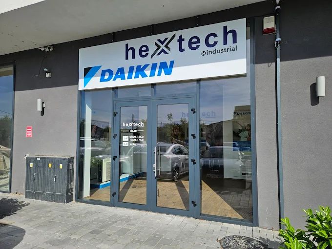 Echipamente HVAC în showroom-ul Hextech Oradea